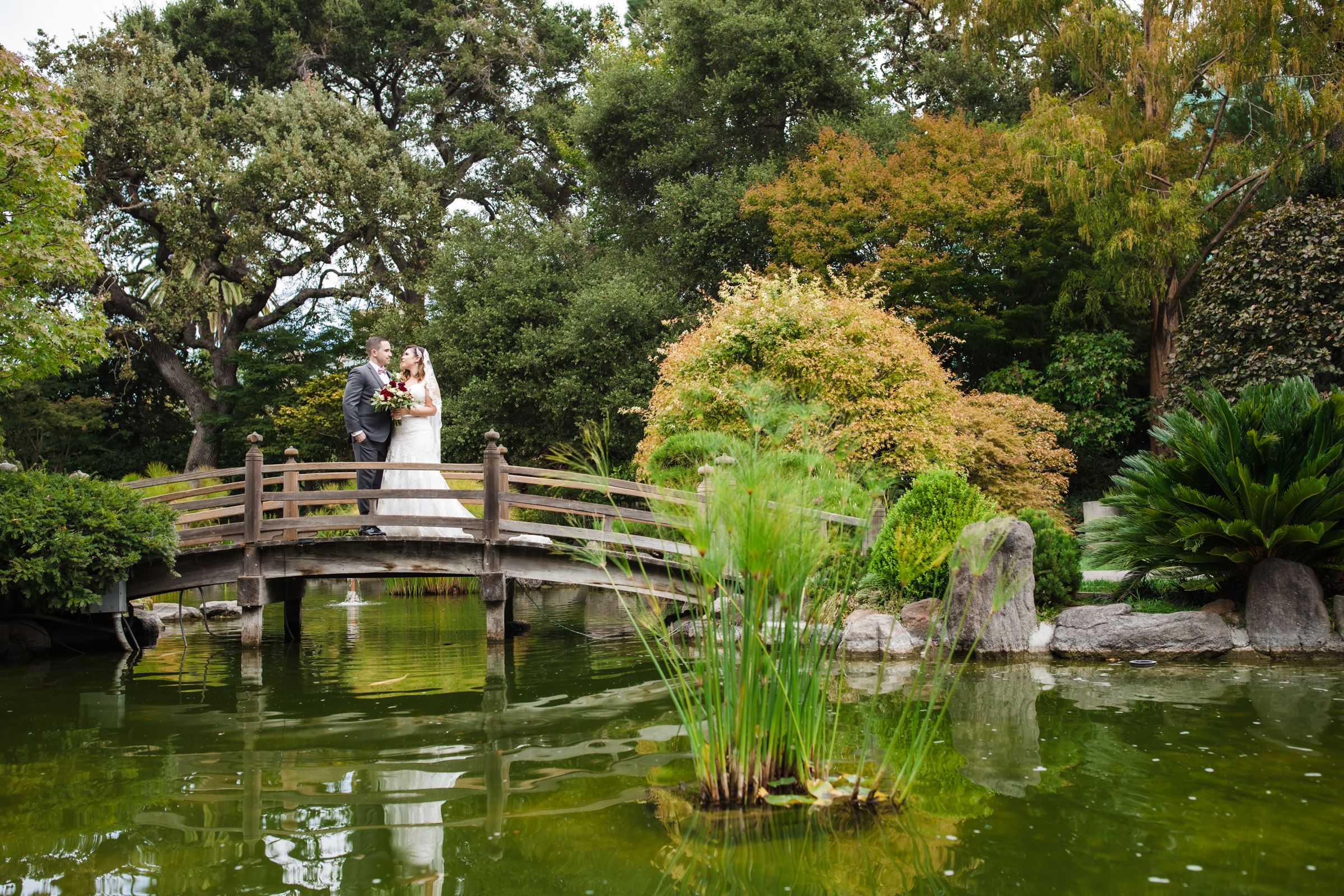 Love and romance on the bridge of forever! This stunning wedding portrait captures a married couple sharing a timeless moment, creating unforgettable memories in a breathtaking setting. #WeddingPhotography #BrideAndGroom #TimelessLove #WeddingMemories #RomanticMoments #HappilyEverAfte